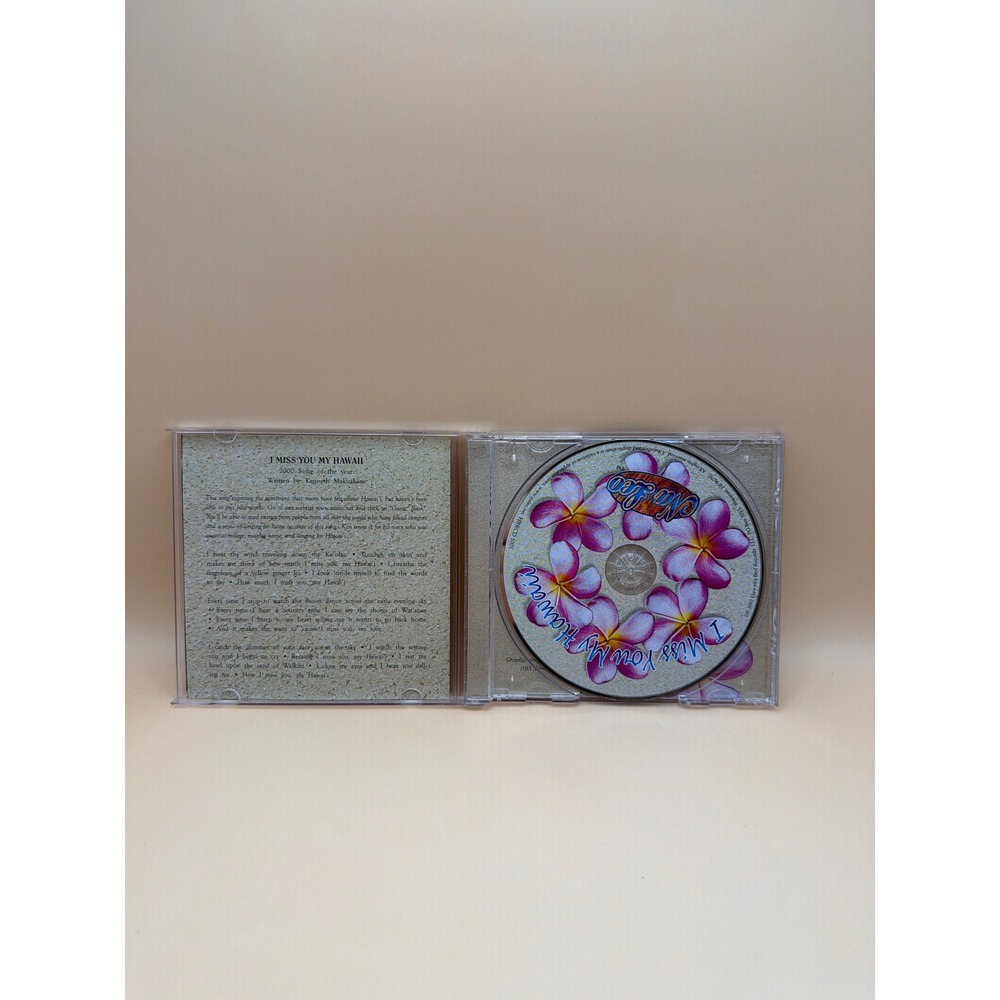 Na Leo I Miss You My Hawaii CD Hawaiian Music HBRCD1001 Waikiki Hanauma Bay - Picture 3 of 3